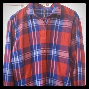 Kuhl Long Sleeve Plaid Flannel